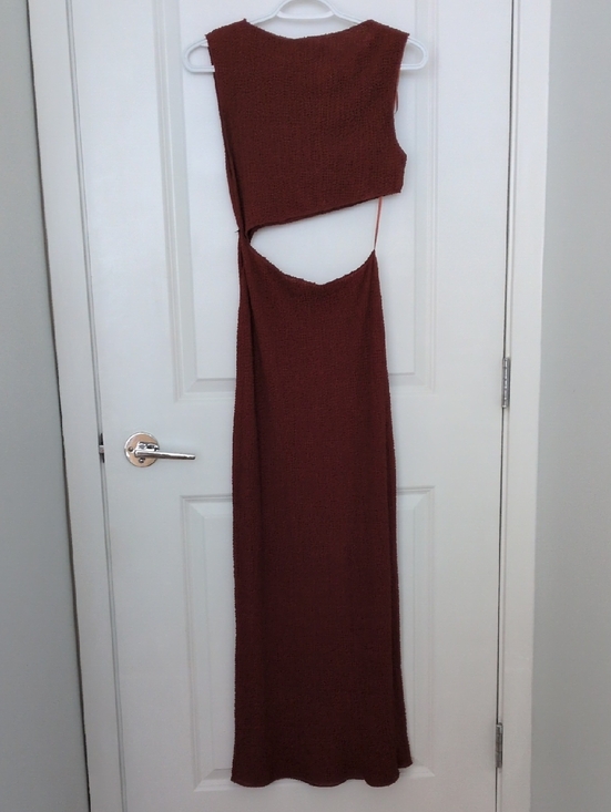 Zara Dresses & Skirts - Zara rust red textured knit top